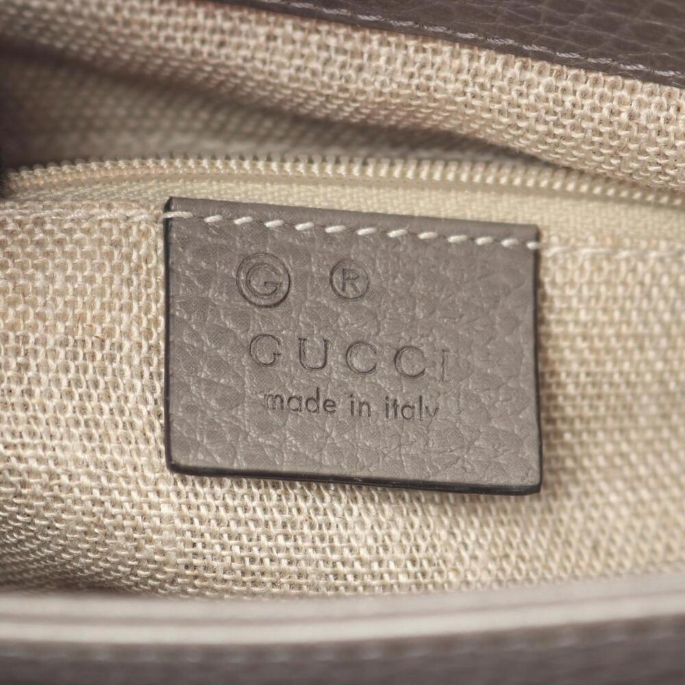 GUCCI Cream Leather Bag - Picture 4 of 11